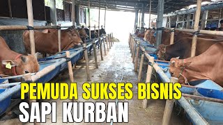 Bagaimana Cara Pemuda Ini Bisa Sukses Ternak Sapi Qurban