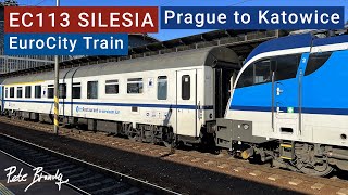 TRIP REPORT | EC Silesia | Prague to Katowice | EuroCity train | 1st class | ČD / PKP Intercity