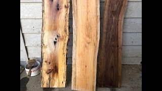 Spalted hickory, Cherry and walnut all get the woodmaster treatment video