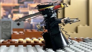 Lego sword draw dash move (Chainsaw man)