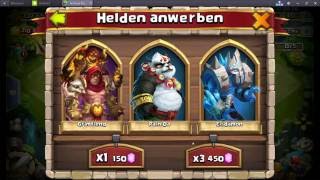 Schloss Konflikt/Castle Clash # 8 - 15k F2P Gemroll auf D_Mix Account