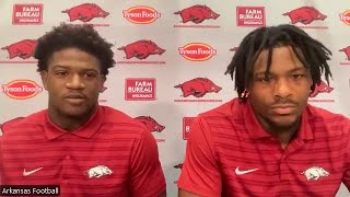 Xavian Sorey Jr. and Jayden Johnson preview SEC opener vs Auburn