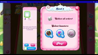 Candy Crush Saga Gameplay-Candy Town-(Level 2 Completed)