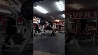 Slowest X1.571 Body Weight Bench Ever Recorded (275 lbs x2 @175 lbs BW)