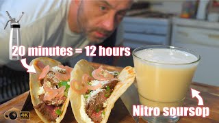 Hanger Steak Tacos | Bursting with flavor in 20 minutes?! & how to make nitro drinks at home.