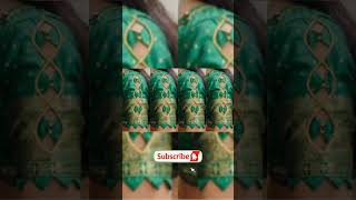 💚green colour blouse designs 2024/blouse design/green blouse designs/blouse ki design#viral#shorts