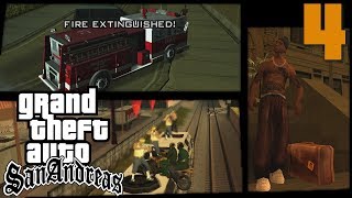 GTA San Andreas 100% Part 4 (Big Smoke Missions and Firefighting)