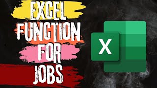 EXCEL Function For Jobs