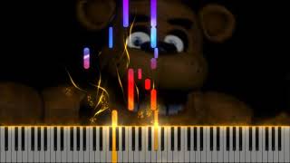 FNAF 4 Song   Lullaby Dies  by Rockit Gaming - Piano TUtorial