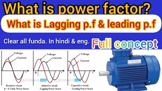 || what is power ⚡ factor ||what is leading and lagging power factor ||om modern academy||