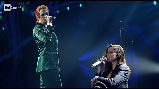 Achille Lauro con Annalisa - Gli uomini non cambiano {SANREMO 2020} live audio - photoshow