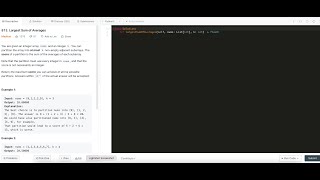 Leetcode 813. Largest Sum of Averages