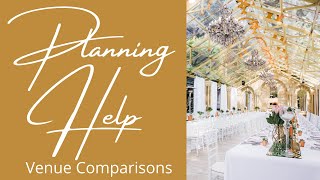 Comparing Wedding Venues Apples to Apples