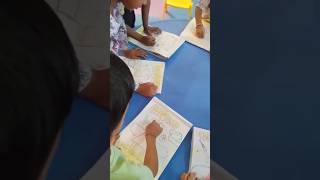 Dussehra Colouring activity #ytshorts #kindergarten