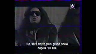 KISS Tour rehearsal  french TV 1990