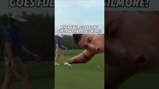 Golf tip #69 when all else fails yell at the ball Happy Gilmore style 🤣 #shorts #struggle #golftips