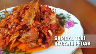 Sambal Teri Kacang Pedas - Gurih dan Enak