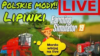 🔴 Polskie maszyny! 🔴 LIPINKI 🔴KONKURS NA 2500! 🔴 Oceniam kanały 🔴 FARMING SIMULATOR 19 🔴