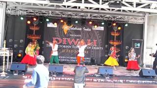 Haryanvi Group Dance || Diwali Festival 2015 at federation square Melbourne [Australia]