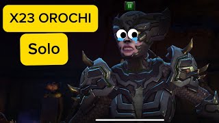 Acto 9.1 final boss solo #x-23(orochi) #acto9 #mcoc #marvelcontestofchampions #solo #marvel