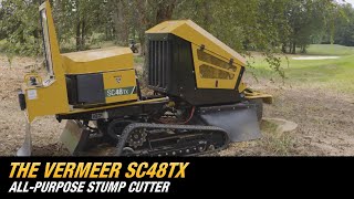 Introducing the Vermeer SC48TX stump cutter