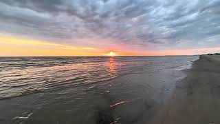 Epic Sunset with Dramatic Clouds over Liepaja Beach | Stunning Nature HD Colours