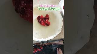 Today's Recipe Cherry Pie day #cookingshorts #food #chefstyle #cookingvideo #cooking #cheflover