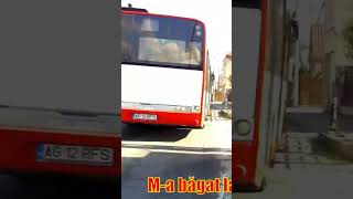 Înghesuit de șoferul de autobuz, la Bascov - 22 februarie 2024