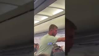 A video has gone VIRAL of a passenger meltdown on a plane back from Croatia.#shorts #news