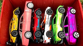 Review Box Full of Model Cars /BMW Dtm, Rolls-Royce Phantom, Bugatti Divo, Toyota Supra, Tesla