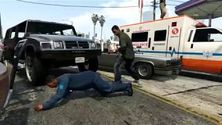 GTA 5 Lamar Vs Everyone/NPC fights