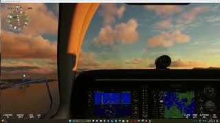 Microsoft Flight Simulator Rio low landing, should have been missed approach but walked away from it