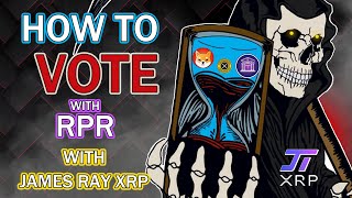 NEW - How to Vote with RPR - James Ray XRP Live Clip