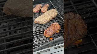 Sizzling Steaks  ♨️ · #asmr  🔥 · #sizzle  🥩 · @JenonKitchen  · 🍖 · ♨ · GRILLING SEASON · 👨🏻‍🍳