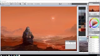 MuYoung Kim Visits Mars with Corel Painter 2017