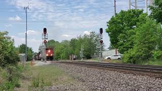 CN SD70M-2 through Valparaiso