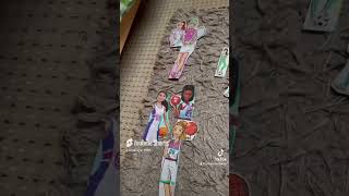 Barbie cutouts sport edition #barbiebasketball#barbiemania #barbiesoccer#barbiesports#barbietenis