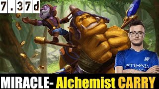 🤯 MIRACLE- [Alchemist] HC 7.37D - DOTA 2 HIGHEST MMR #dota2   #dota2gameplay  #miracledota