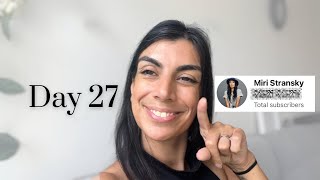 I Tried 30 Days of Robotic Affirmations to get to 1000 Subscribers