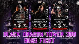 Mk Mobile Black Dragon Tower 200 Boss Fight