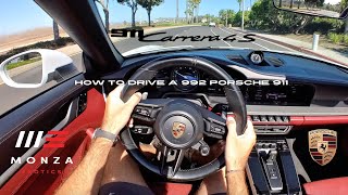 How to Drive a Porsche 911 Carrera 4S Cabriolet