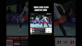 Hasil Badminton INDONESIA di Taipei Open 6 September 2024 #bulutangkis #badminton #badmintondunia