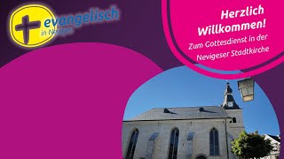 Gottesdienst am 20.03.2022 aus der Nevigeser Stadtkirche