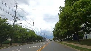 Driving from 5th Street in North Bergen to Duck Pond in Secaucus | New Jersey, USA