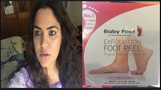 How to remove dead skin from feet || baby foot peeling mask