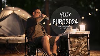 Celebrar la victoria acampando solo | Eurocopa 2024