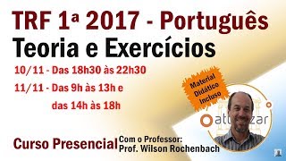 Curso Presencial - TRF 1ª Região, Belo Horizonte (Teoria e Exercícios)