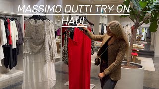 MASSIMO DUTTI TRY ON HAUL