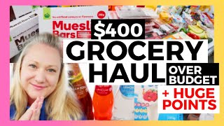 ***NEW*** GROCERY HAUL $400 & OVER  BUDGET