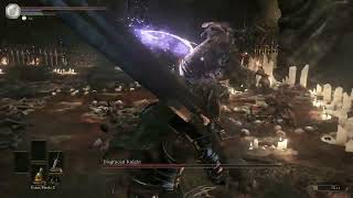 DS3 Archthrones Disgraced Knight Boss Fight